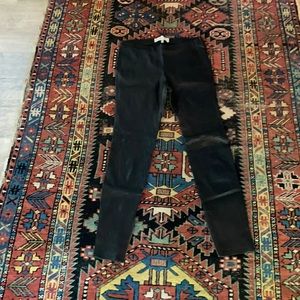 Joie size medium genuine leather leggings